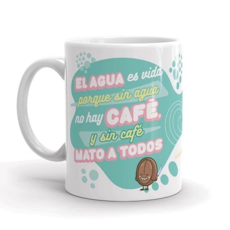 TAZA PUTERFUL - EL AGUA ES VIDA