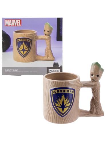 TAZA GROOT MARVEL