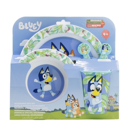 SET VAJILLA INFANTIL BLUEY
