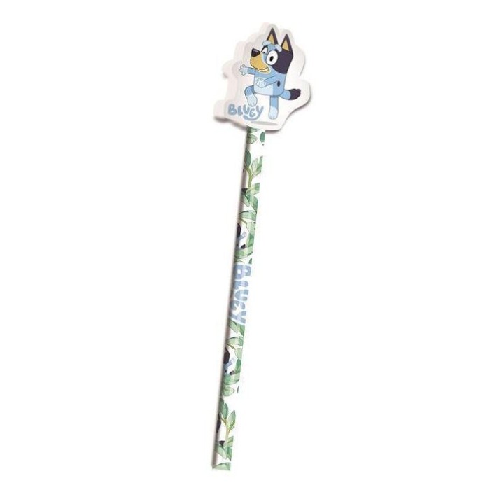 LÁPIZ CON GOMA BLUEY