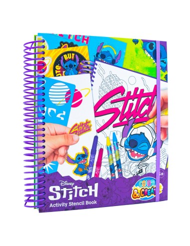 LIBRO DIBUJO ACTIVIDADES STITCH