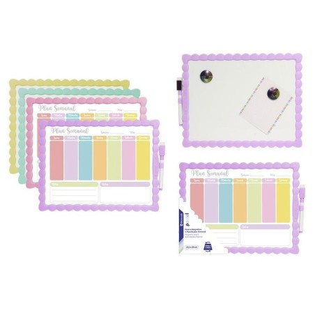 PIZARRA MAGNETICA PLANIFICADOR SEMANAL