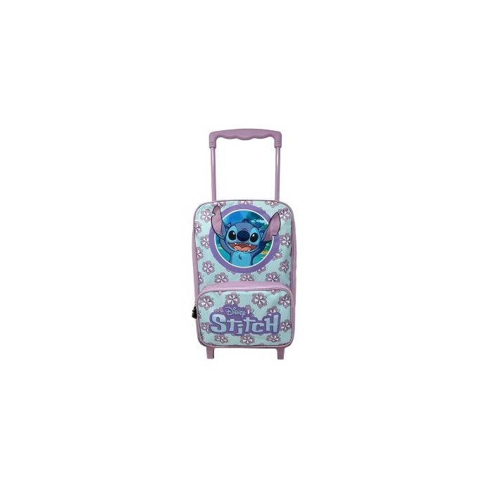 MOCHILA TROLEY STITCH LILA