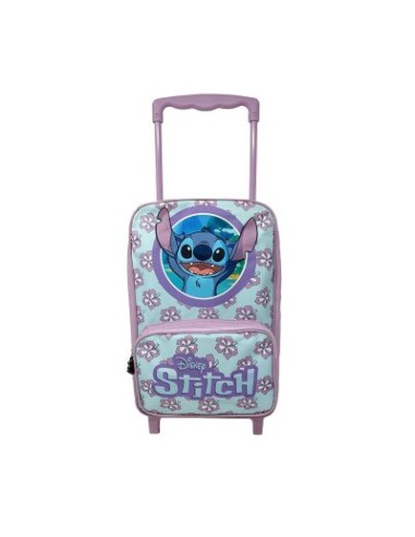 MOCHILA TROLEY STITCH LILA