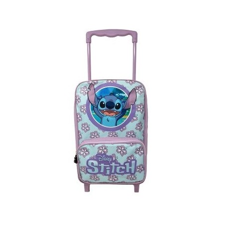 MOCHILA TROLEY STITCH LILA