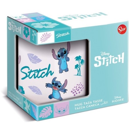 TAZA CERAMICA 325ML STITCH