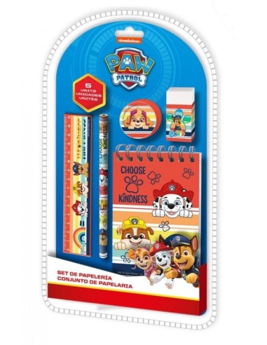 SET PAPELERÍA PAW PATROL