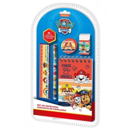 SET PAPELERÍA PAW PATROL