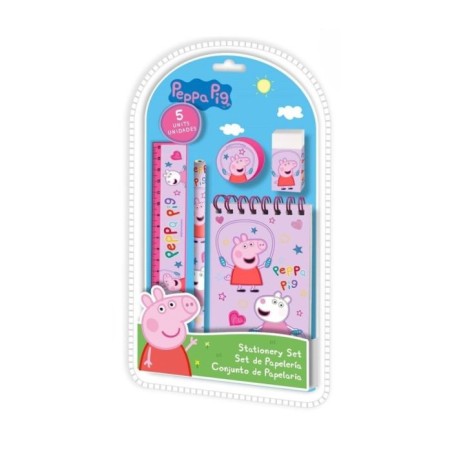SET PAPELERÍA PEPPA PIG