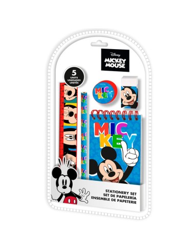 SET PAPELERÍA MICKEY 