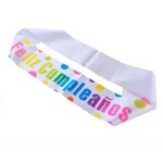 BANDA FELIZ CUMPLEAÑOS BLANCA